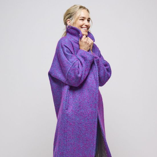 Woman's Vintage Avoca MohaIr Short Coat M/L